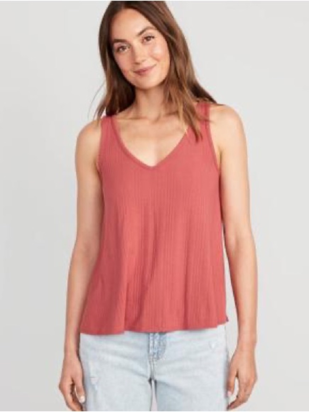 Old Navy Luxe sleeveless swing top - Flowy Tank Top